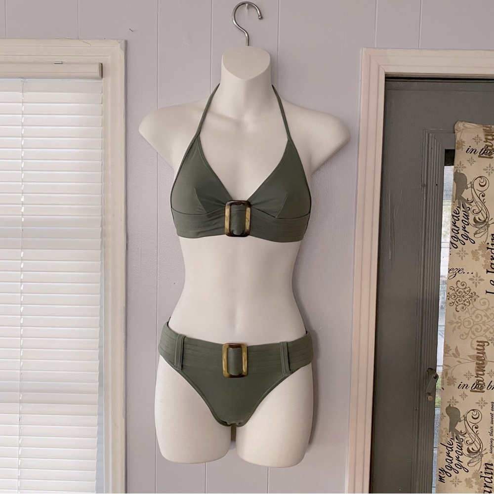 Bond girl 2 piece bathing suit